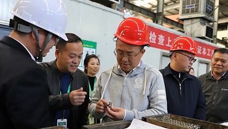蘆淞區(qū)區(qū)委書記帶隊到西迪調研指導 蘆淞區(qū)區(qū)委書記帶隊到西迪調研指導